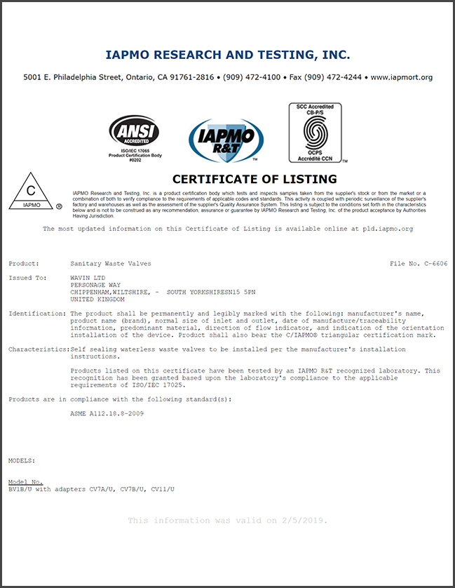 IAPMO_Cert_2019 | HepvO